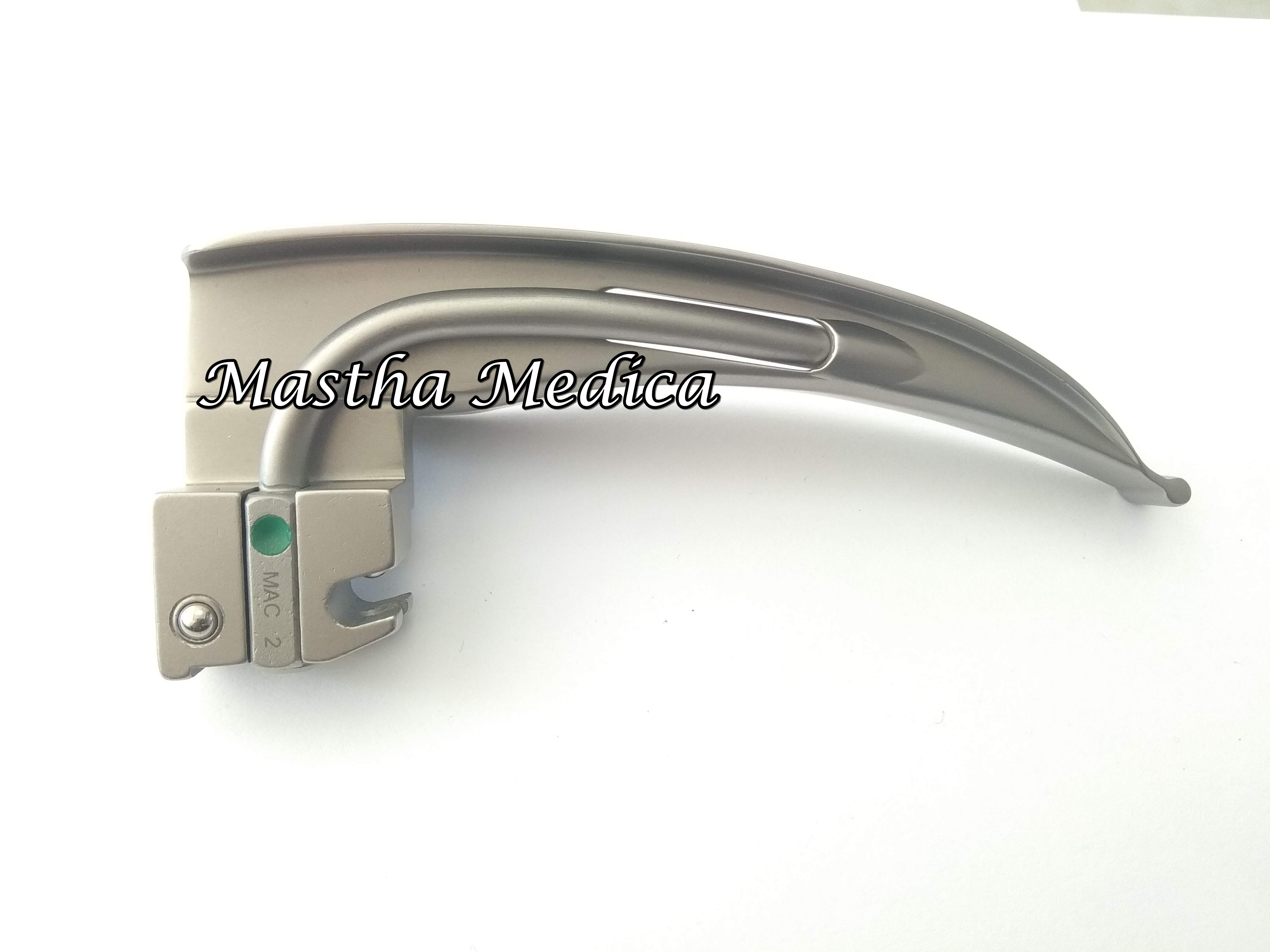 Jual Bilah Blade laringoskop/ laryngoscope LED Dewasa Riester